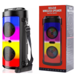 Haut parleur  LED RGB ZQS4248 Speaker BT AVEC MICROPHONE FILAIRE