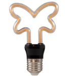 Ampoule  décoratif LED SLIM  en forme de papillon 3000K E27