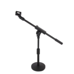 Support microphone de table avec perche extensible en métal