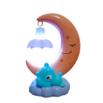 🌙 Mini Abat- jour Moon Bear LED 3W POUR CHAMBRE ENFANT