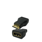 Adaptateur mini-HDMI mâle vers HDMI femelle (type A)