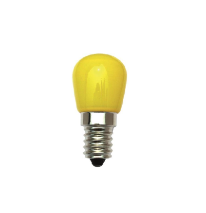 J Ampoules décoratives 15W E14 JAUNE – Image 1