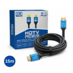 CABLE HDMI 15 METRES 4K HDTV 2.0V