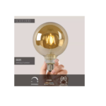 Ampoule filament -  G125 - E27 2700K