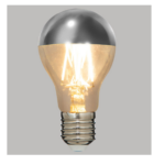 lampe, filament-style avec jolis chromage spécial  LED G45