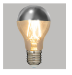 lampe, filament-style avec jolis chromage spécial  LED G45