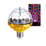 Lampe LED PARTY disco  rotative E27 RGB 220V