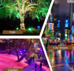 Projecteur LED  SLIM 50W - RGB  Rouge Vert Bleu avec mixage de plusieurs  couleur220V – Image 2