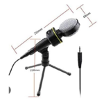 🎙️Microphone setup filaire  avec Trépied et Réduction de Bruit – Image 3