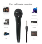 Microphone Dynamique Filaire noir – Image 2