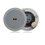 Haut-parleur de plafond blanc 100v