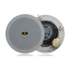Haut-parleur de plafond blanc 100v
