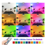 Lampes LED RGB  Avec Commande 7W E27 – Image 2