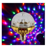 Lampe LED PARTY disco  rotative E27 RGB 220V – Image 3