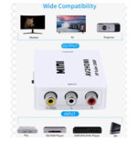 CONVERTISSEUR HDMI VERS AV/RCA – Image 3