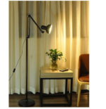 Lampadaire de bureau sur pied NOIR E27 orientable – Image 5