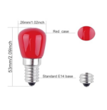 Ampoules  15W E14 décoratives ROUGE – Image 2