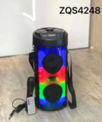 Haut parleur  LED RGB ZQS4248 Speaker BT AVEC MICROPHONE FILAIRE – Image 3