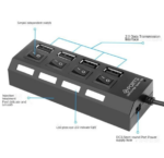HUB USB 4 PORTS AVEC SWITCH – Image 2