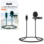 MICROPHONE LAVALIER JBC-051 NOIR