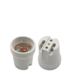 DOUILLE CULOT E27 EN PORCELAINE