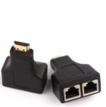 Adaptateur HDMI Vers RJ45 Extender Noir