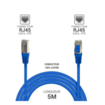 CABLE RESEAU 5M CAT6