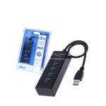 Hub 4 Ports Usb 3.0 – 30cm -Noir