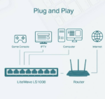 Switch TP-Link 8 Ports Gigabit• – Image 2