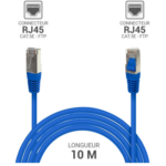 CABLE RESEAU 10M CAT6