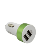 Chargeur Allume cigare Double USB Blanc