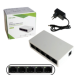 SWITCH RÉSEAU PIX-LINK 5 PORTS ETHERNET