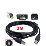 CABLE USB POUR IMPRIMANTE 3M NOIR