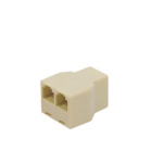 Raccord Rj45 / Rj11 Femelle / Femelle Blanc