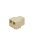 Raccord Rj45 / Rj11 Femelle / Femelle Blanc