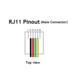 CONNECTEUR RJ11 6P4C – Image 2