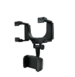 SUPPORT TELEPHONE POUR RETROVISEUR DE VOITURE - NOIR