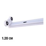 Support pour 2 tubes LED 120CM