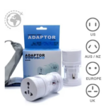 Adaptateur de prise universel 3-en-1