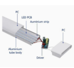 Luminaire LED  72W 120CM – Image 3