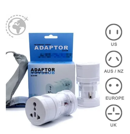 J Adaptateur de prise universel 3-en-1 – Image 1