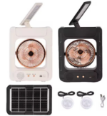 Ventilateur Solaire Rechargeable – Image 2