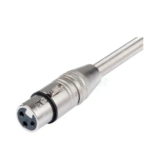 Connecteur de câble XLR Femelle 3-Pin avec protecteur à ressort