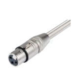 Connecteur de câble XLR Femelle 3-Pin avec protecteur à ressort