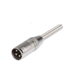 Connecteur de câble XLR mâle 3-Pin avec protecteur à ressort