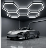 Led-hexagonal 24-barres 144w-blanc-froid-6500k