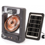 Ventilateur Solaire Rechargeable