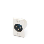 Fiche Canon XLR Male 3 Pin Châssis