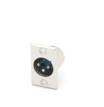 Fiche Canon XLR Male 3 Pin Châssis