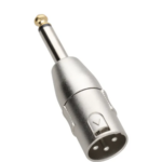 ADAPTATEUR XLR MALE - JACK MALE MONO